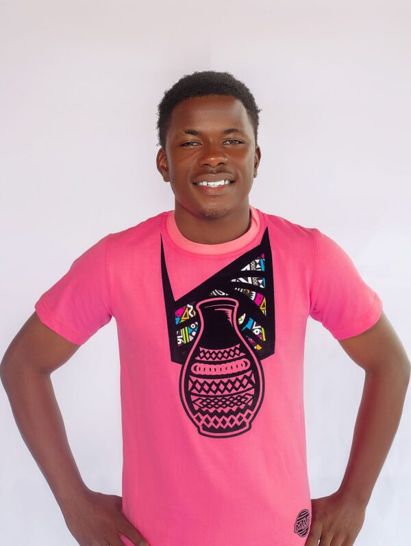 MAC Adinkara Jar Tshirt (Pink)